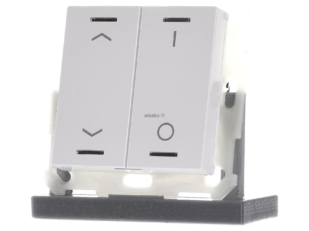 MDT BE-TAL55T2.C1 - Push Button Light 55 - 2-gang RGBW - Glossy White