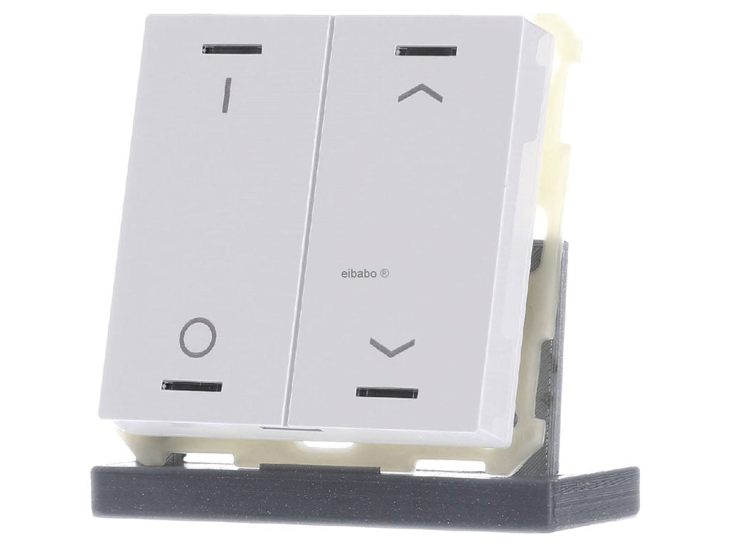 MDT technologies Light Switch 63 2-gang RGBW - Studio White - BE-TAL6302.D1 2-fach