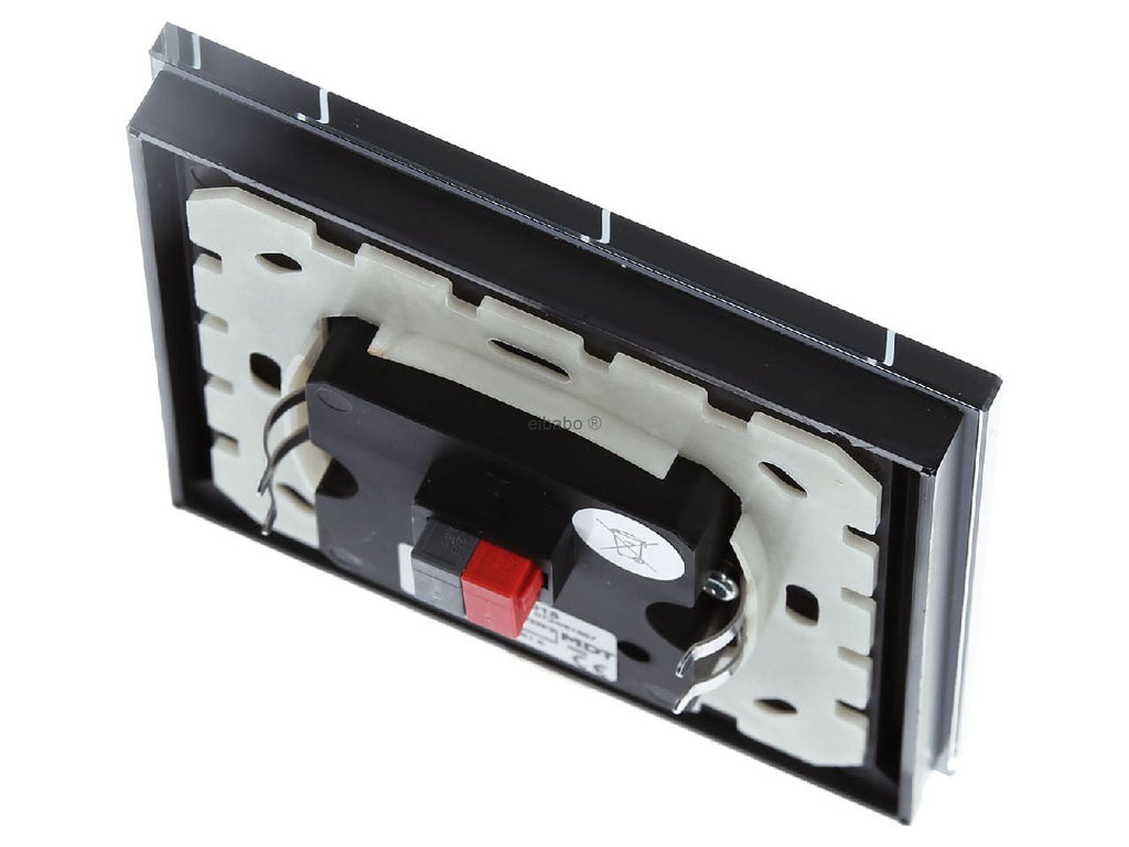 MDT Glastaster II Light 4-Fach RGBW Black BE-GTL4TS.01S
