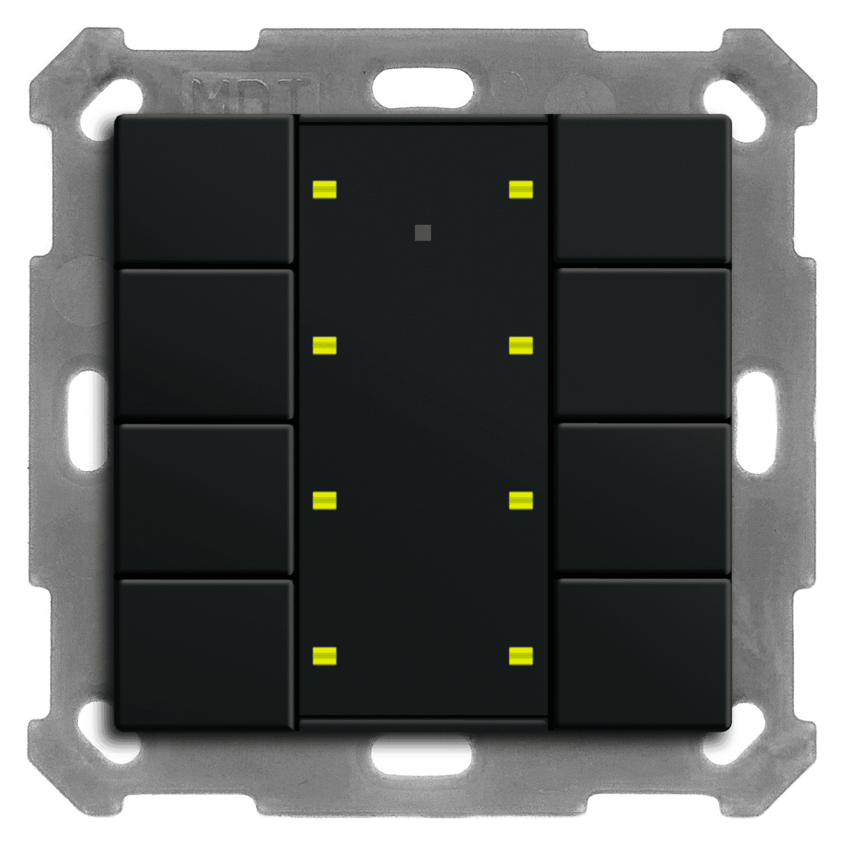 MDT BE-TA55P806.02 Taster Plus 55 8fach Black Matt (BE-TA55P806.02)