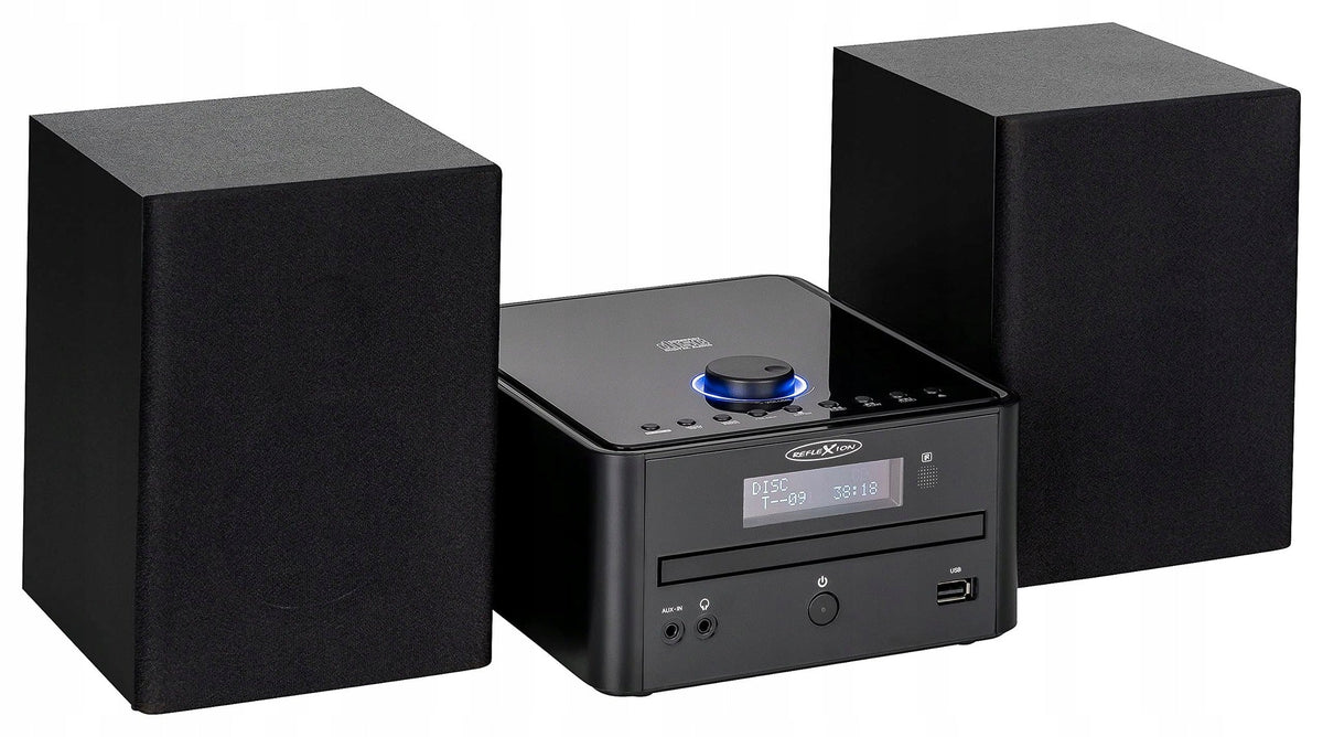 Reflexion - Stereo System - DAB+, FM, MP3, CD, AUX, USB, Bluetooth® - Black (Reflexion HIF79DAB)