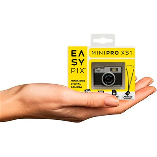 Easypix MiniPro XS1 Digital Camera 2 Megapixel Black Silver, 12012