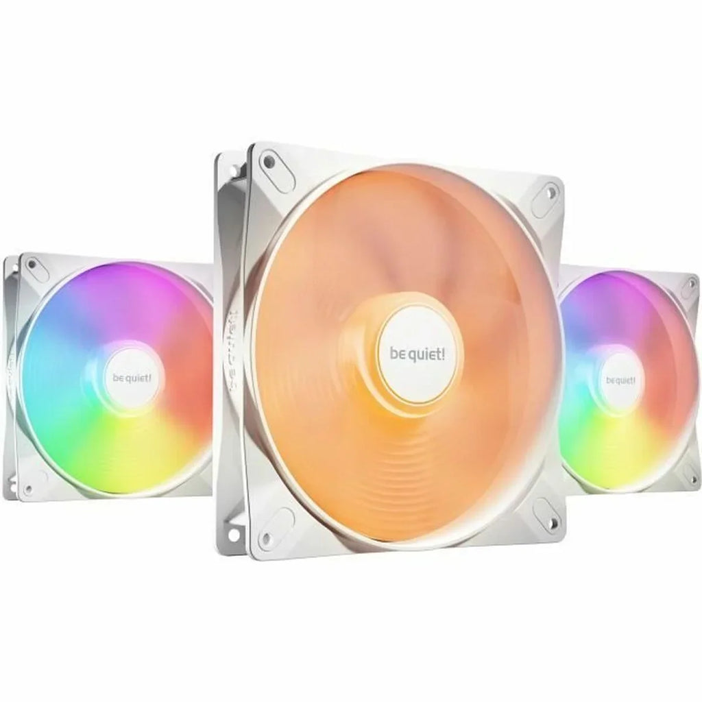 be quiet! Light Wings LX Case Fan PWM High-Speed 140 mm White Pack of 3 BL131