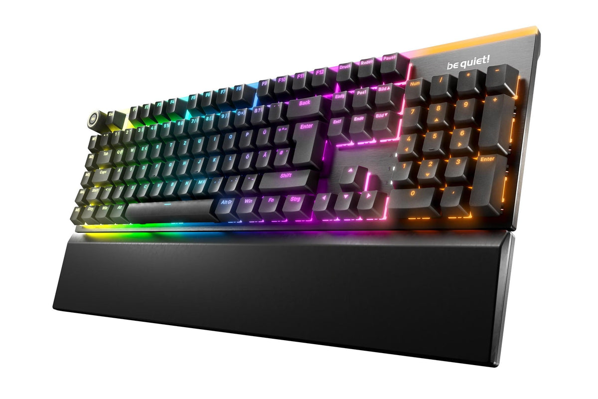 Light Mount – Mechanical Keyboard with 3 Layers of Sound-Proofing and Hot-Swappable 5-Pin MX Switches