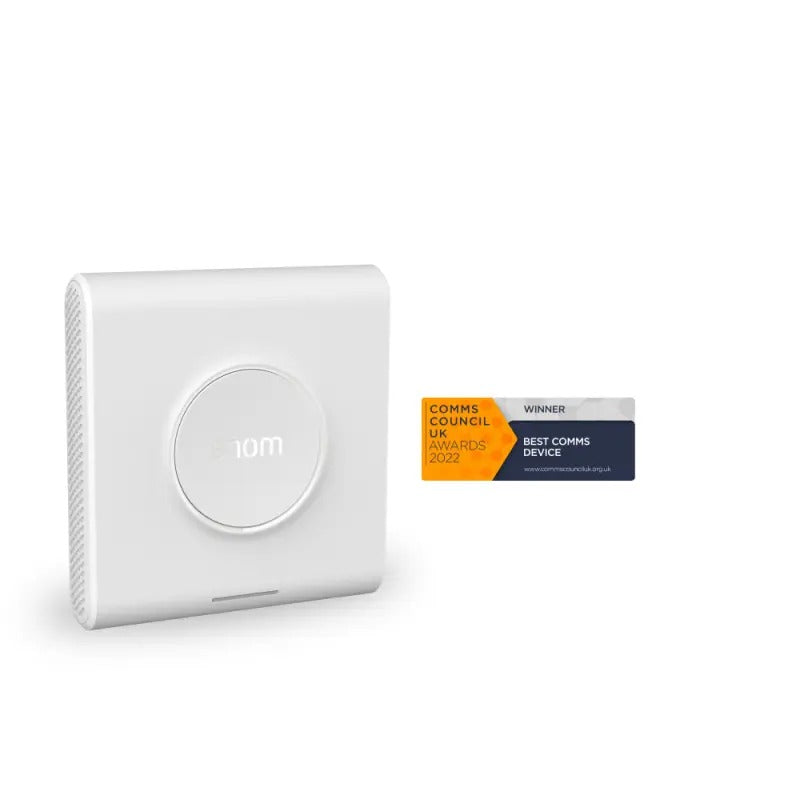 Snom M900 - DECT Base Station - 10 Channels - 300 m - White - 140 x 35 x 144 mm