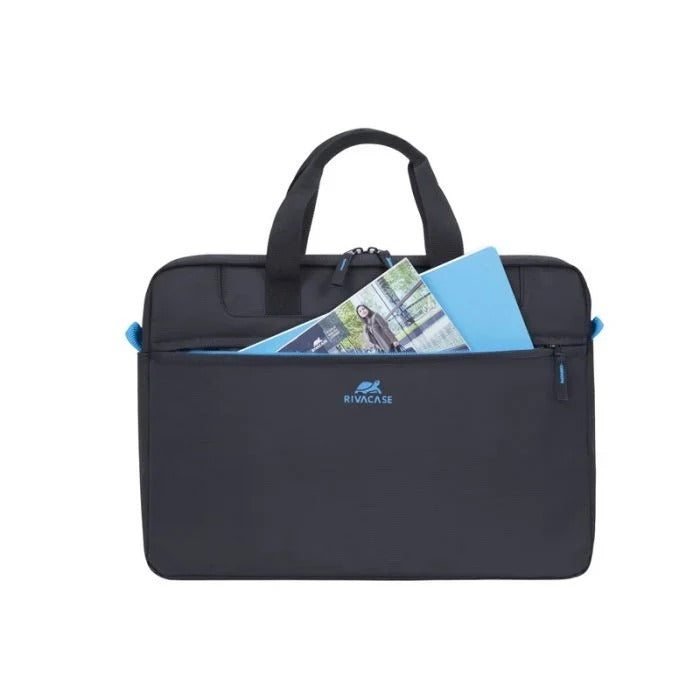 Rivacase 8037 Messenger Case 39.6 cm (15.6") Black