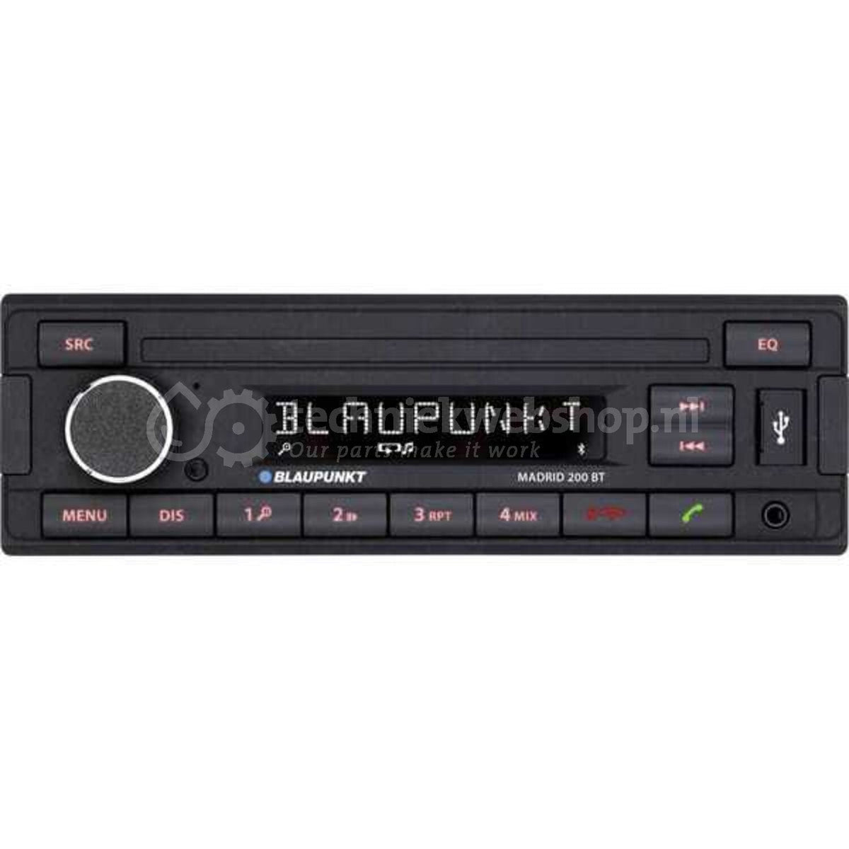 BLAUPUNKT Madrid 200 BT (Low Installation Depth)