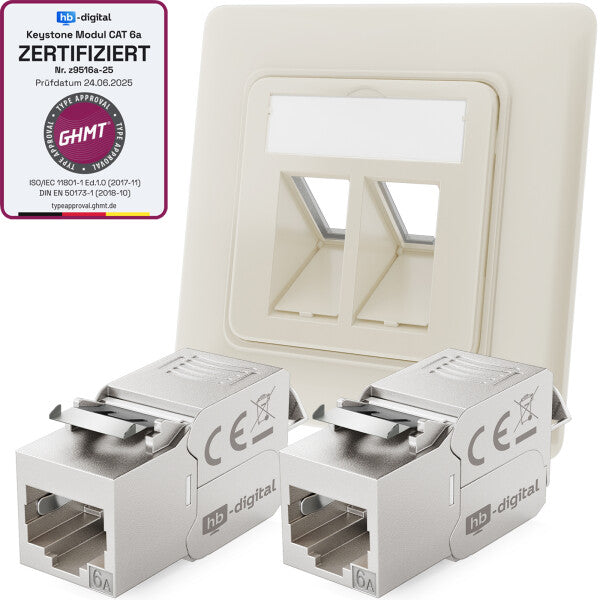 Dätwyler Cables MS-K 24x RJ-45 Cat6, Cat6a, Gray, Rack Mount, 1U, 482 mm, 440041