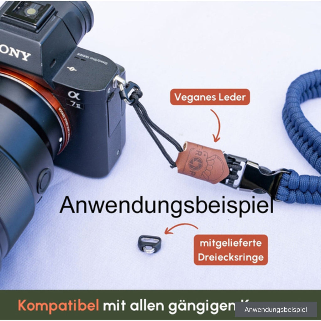 C-ROPE Camera Wrist Strap Claw - Paracord 30 cm Olive - CRP-CLW-030-OLV
