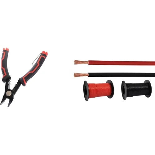 Quadrios Assorted Stranded Wire Set 0.14 mm² 50 m Black/Red (23CW026)