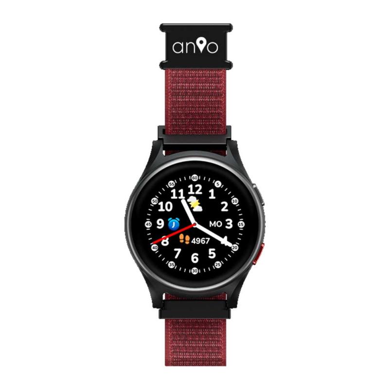 Lupus Armband Red (ani-str-tex-20-002)