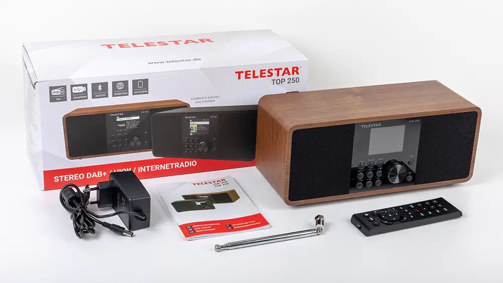 Telestar TOP 250 Wooden Multifunctional Radio (5701250)