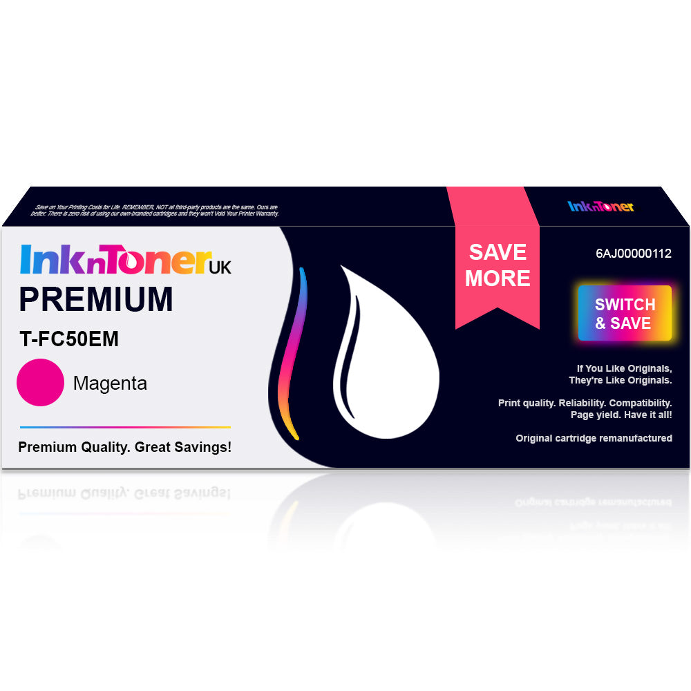Toshiba Toner Cartridge Magenta Original Model T-FC50EM