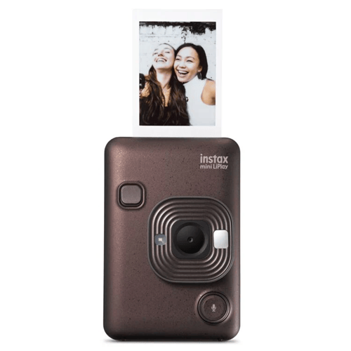 Fujifilm Instax Mini LiPlay Digital Camera - Compact with Instant Photo Printer - Bluetooth - Deep Bronze