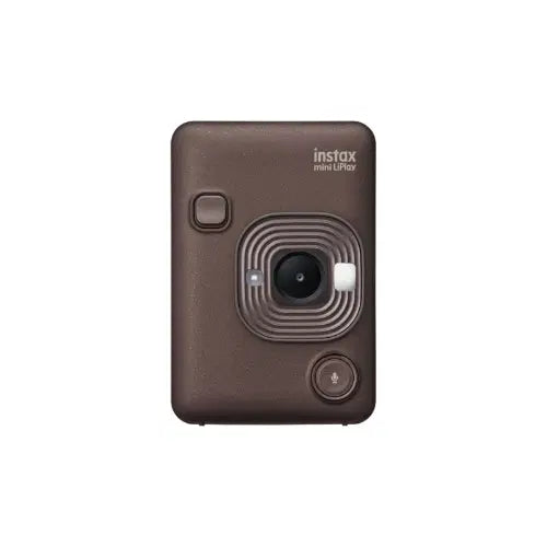 Fujifilm Instax Mini LiPlay Digital Camera - Compact with Instant Photo Printer - Bluetooth - Deep Bronze
