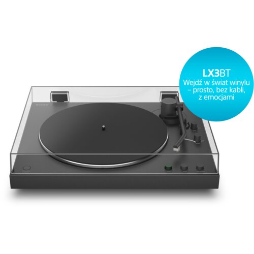 Sony PS-LX3BT - Turntable - Black