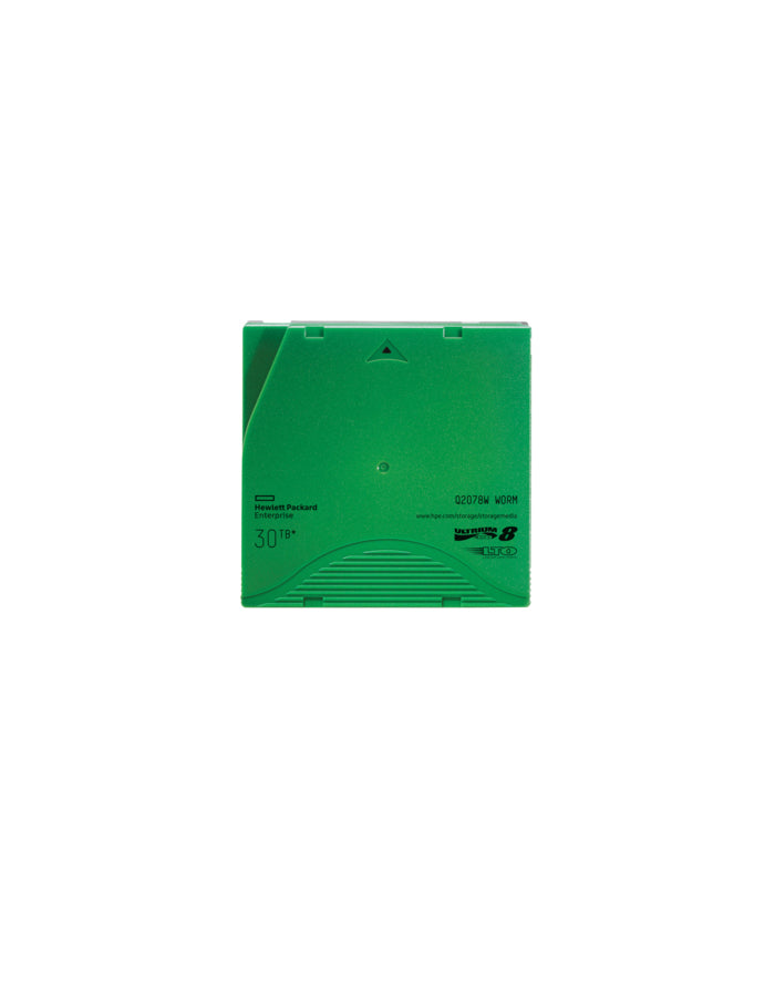 Hewlett Packard Enterprise HPE Ultrium WORM Data Cartridge - LTO Ultrium WORM 8 - 12TB/ 30TB - Model Q2078W