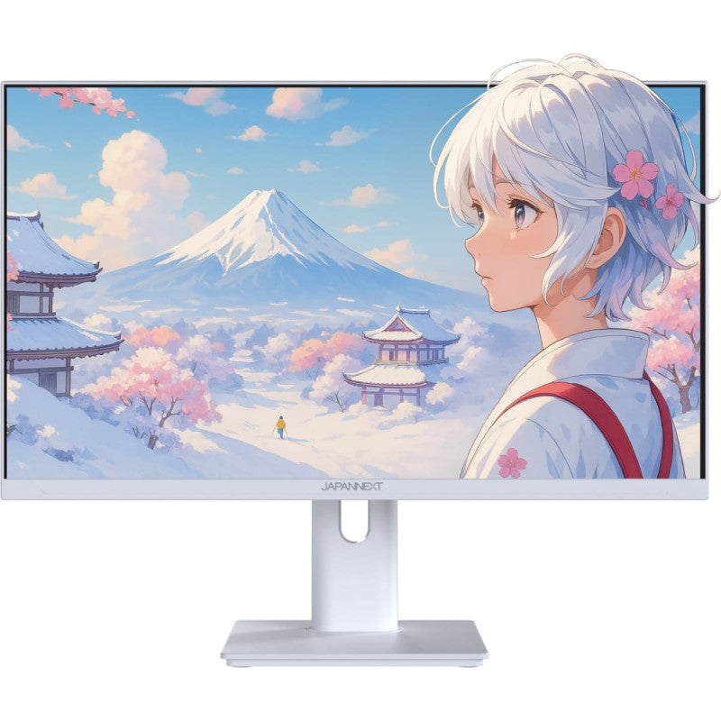 JAPANNEXT FHD Gaming Monitor 23.8" - 1920x1080 IPS Panel - 0.5ms - 120Hz - AMD FreeSync - HDMI, VGA - JN-I238FHD120F-HSP-W