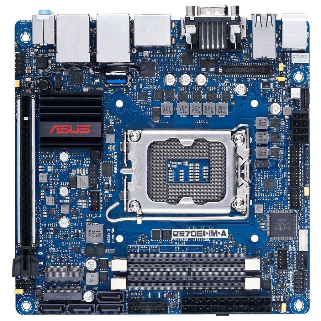 ASUS Q670EI-IM-A S1700 Mainboard DDR5 90ME03X0-M0ECY0