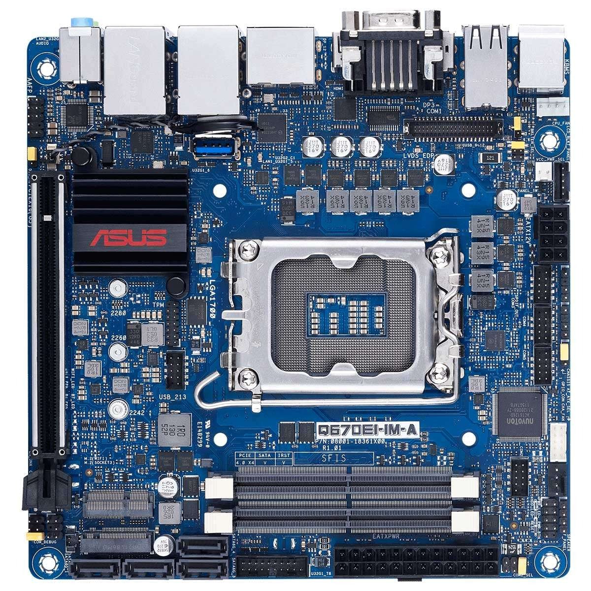 ASUS Q670EI-IM-A S1700 Mainboard DDR5 90ME03X0-M0ECY0