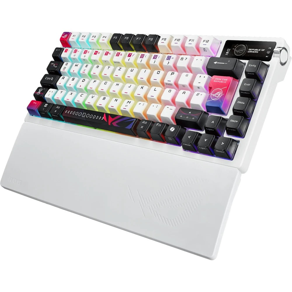 ASUS ROG Azoth X CH Keyboard - 75% Layout, Hot-Swap ROG NX V2 Switches, Tri-Mode - Model 90MP044F-BKWA30