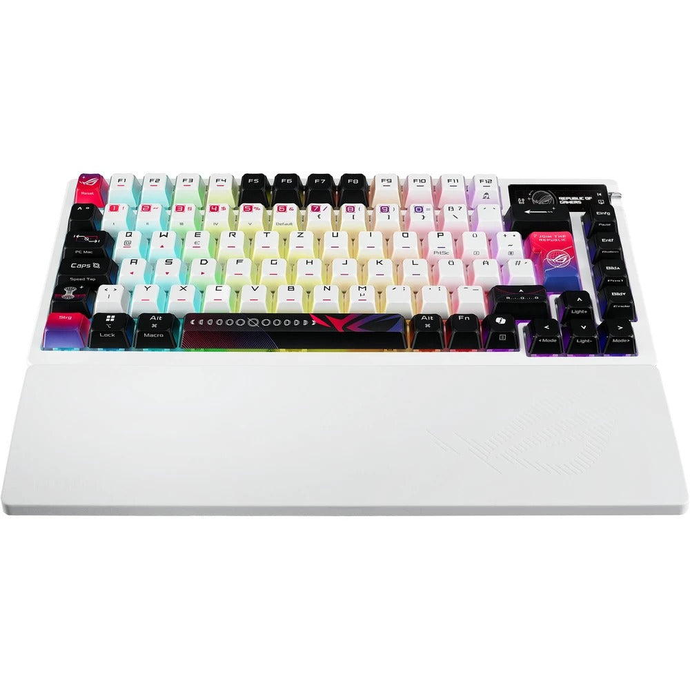 ASUS ROG Azoth X CH Keyboard - 75% Layout, Hot-Swap ROG NX V2 Switches, Tri-Mode - Model 90MP044F-BKWA30