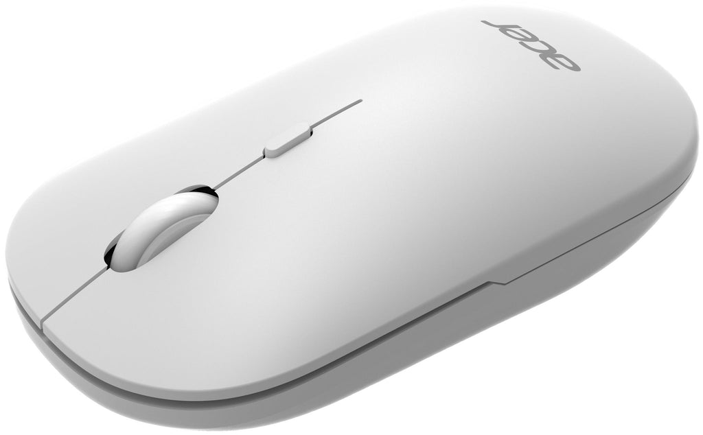 Acer AMR130 Wireless Dual-Mode Mouse Ambidextrous 1600 DPI RF Wireless Bluetooth White