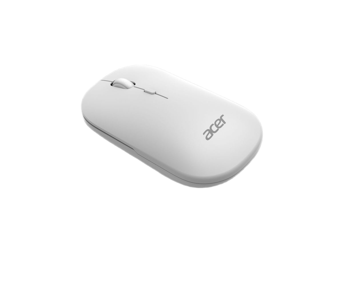 Acer AMR130 Wireless Dual-Mode Mouse Ambidextrous 1600 DPI RF Wireless Bluetooth White