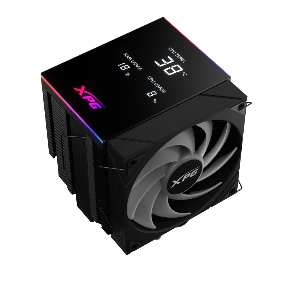 XPG - MAESTRO PLUS 62DA - 120 mm ARGB Fan - Black - 75261752