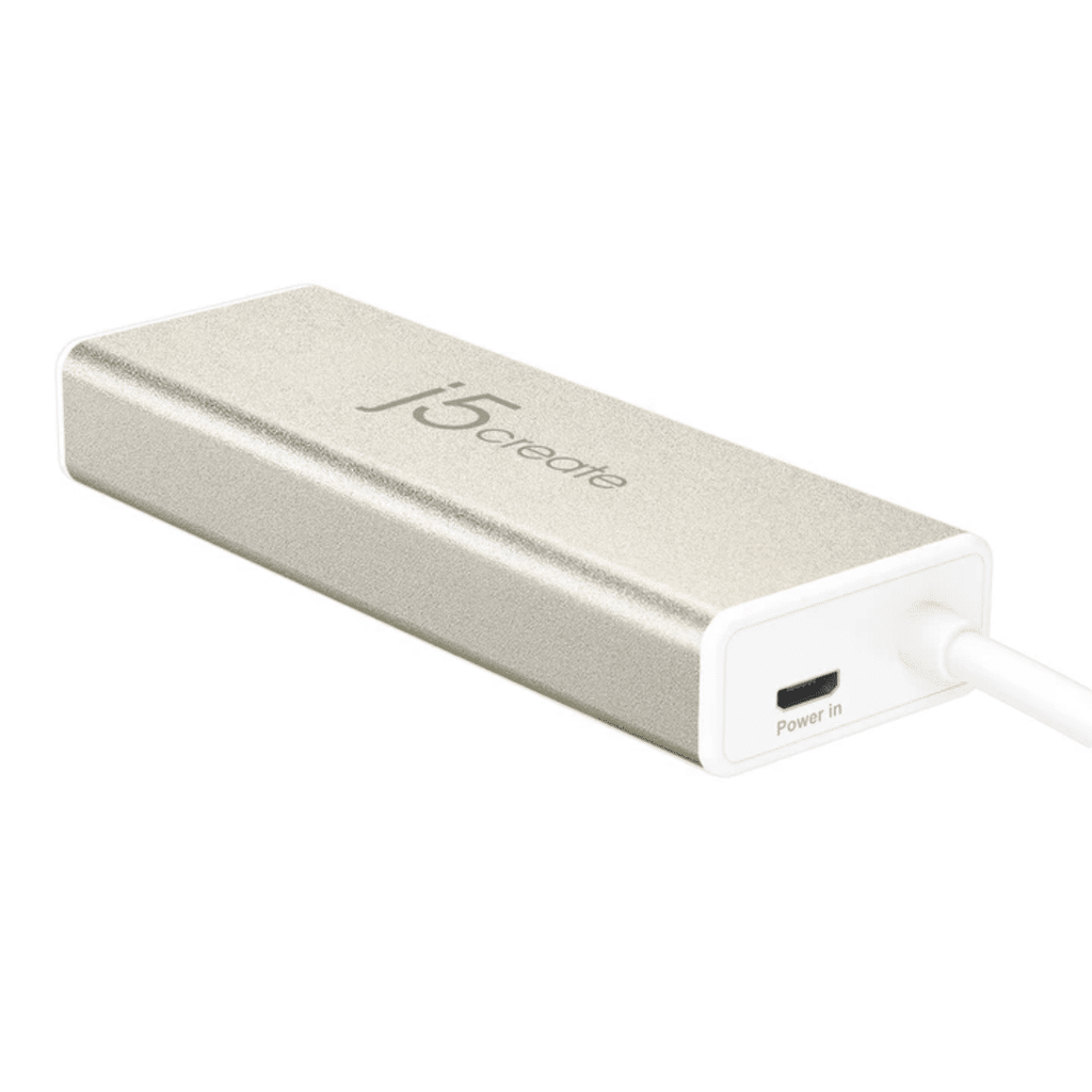 j5create Eco-friendly USB-C to 4-Port Type-C & Type-A Gen 2 Hub - USB 3.2 Gen 1 - Blue - JCH342EC-N