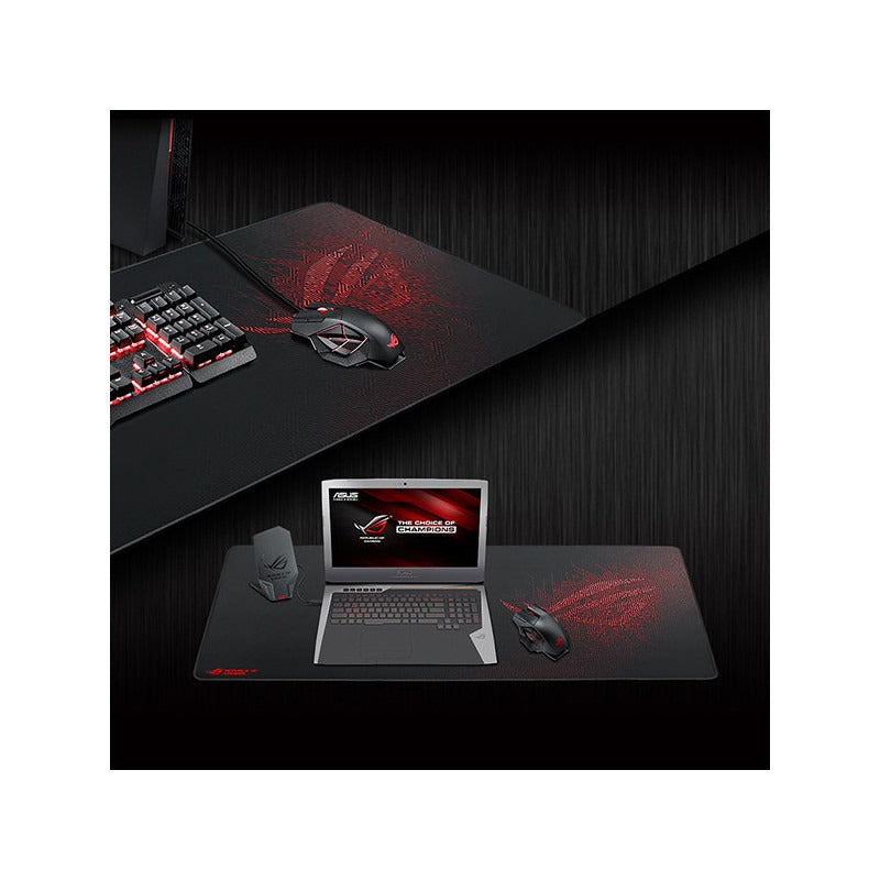 ASUS ROG Sheath Gaming Mousepad, Extra-Large, Non-Slip Base, 900 x 440 x 3 mm (90MP00K1-B0UA00)