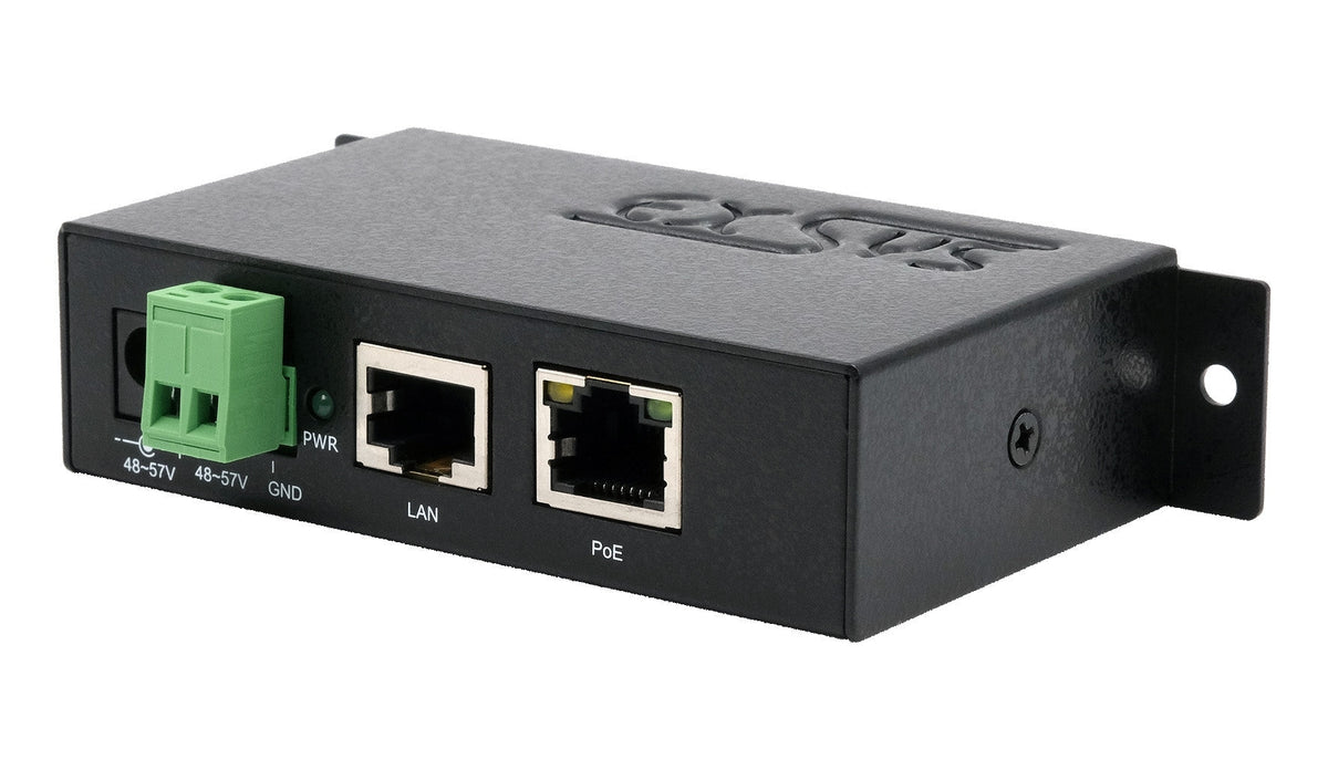 Exsys Ethernet PoE++ Injector - 90W - 48V to 57V - Terminal Block - 1 Gbps - Ethernet (EX-6009POE)