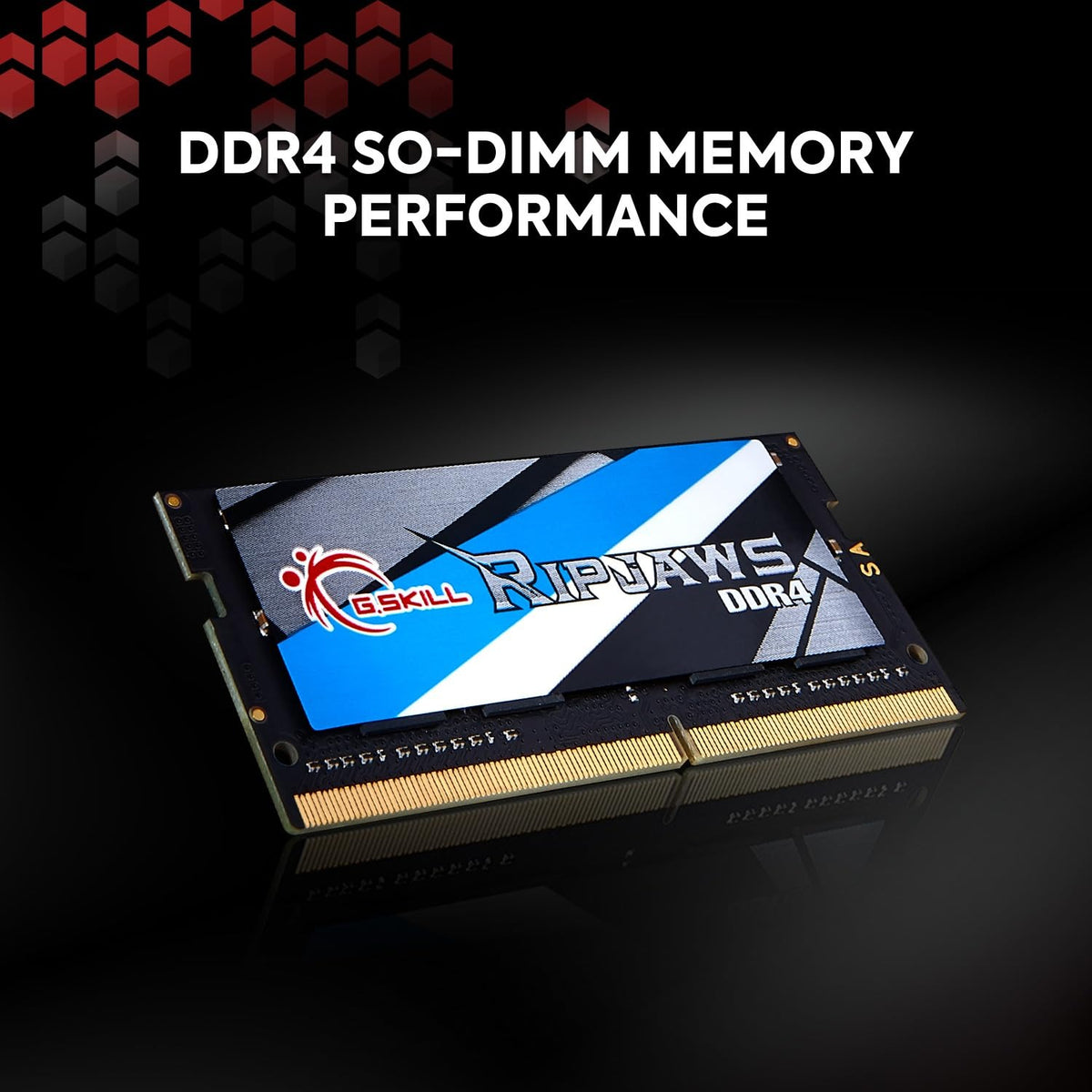 G.Skill Ripjaws DDR4 Module - 8 GB - SO DIMM 260-PIN - 2400 MHz/ PC4-19200 - CL16 F4-2400C16S-8GRS