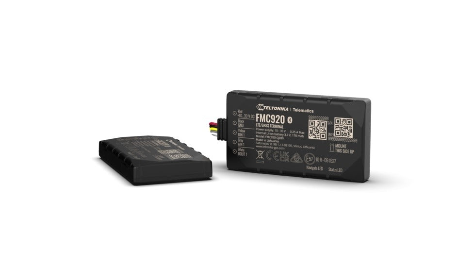 Teltonika FMC920 - GPS/GLONASS/GALILEO/BeiDou/QZSS Tracking Device - 128MB (FMC9202M5M01)