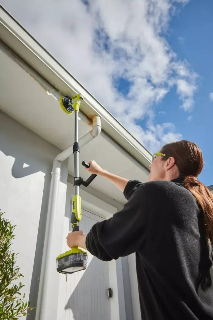 Ryobi R18TPS-120 G Cordless Telescopic Power Brush - 18V