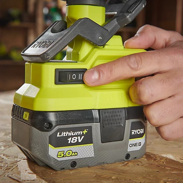 RYOBI Fan Suspaudimo - 624 g, Portable, Model 5133005400