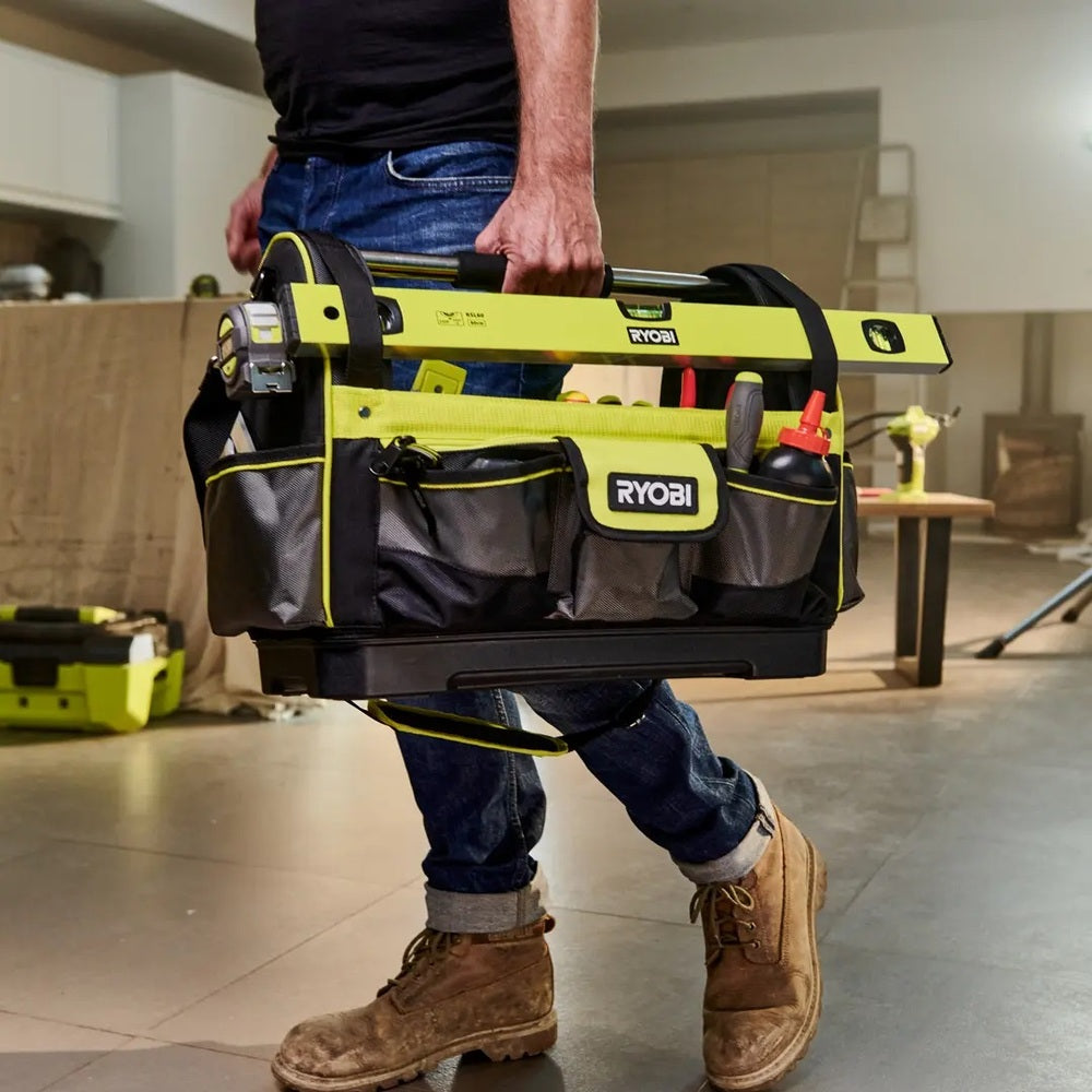 Ryobi Open Tool Bag - Large Tote for Tools