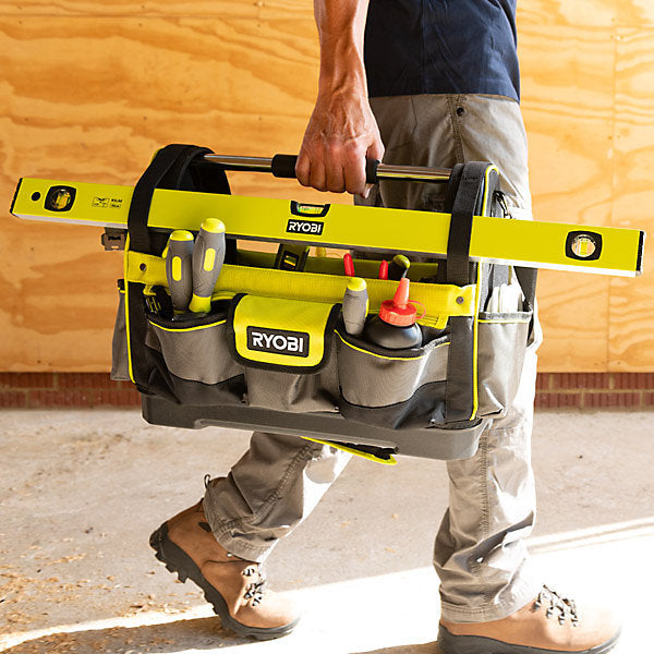 Ryobi Open Tool Bag - Large Tote for Tools