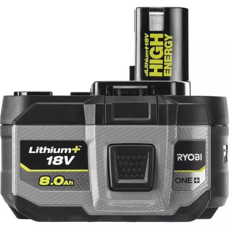 RYOBI Lithium-Ion Battery 8.0Ah for ONE+ System - Model RB1880T