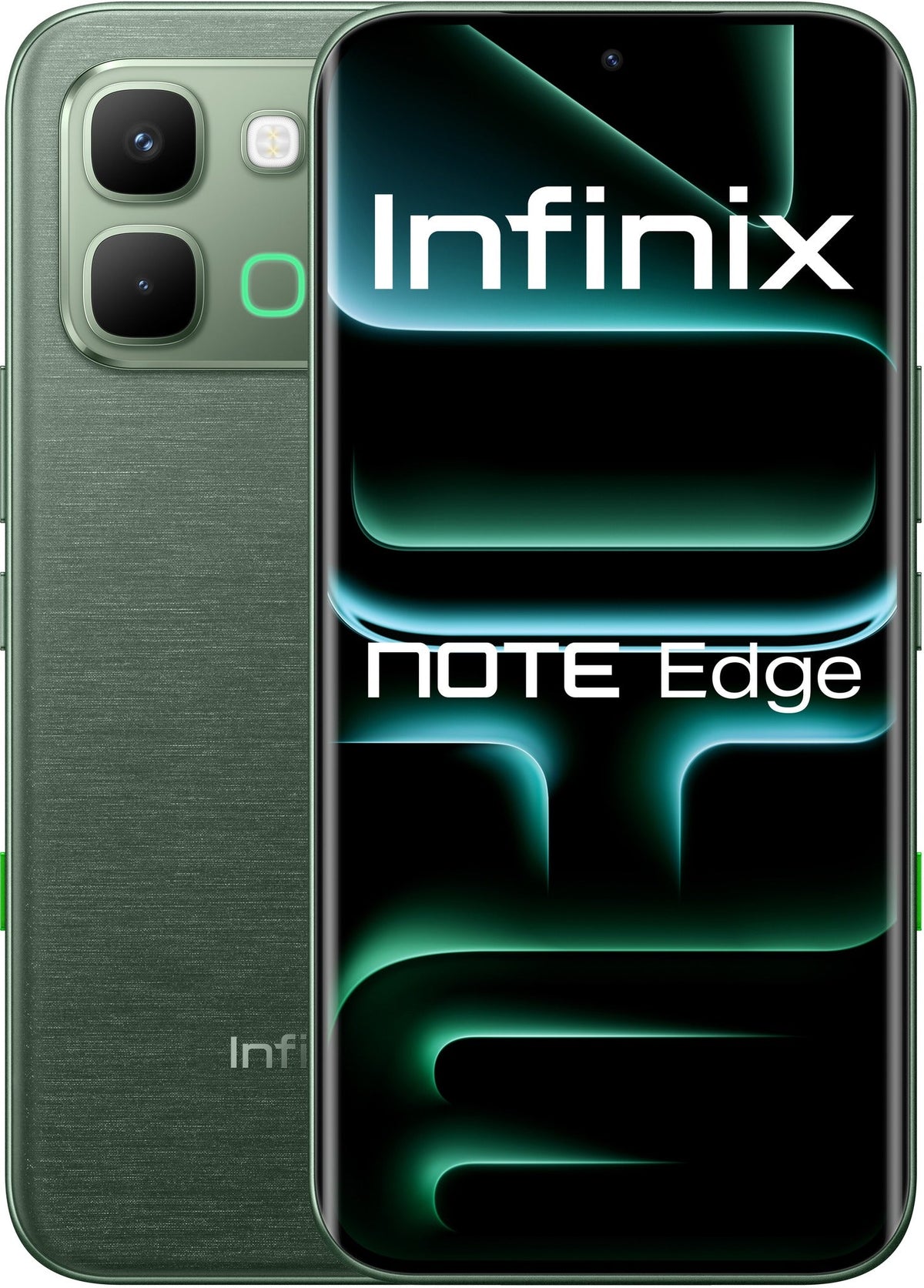 Infinix Smartphone Note Edge 29206,256 GB, 8 GB RAM, Silk Green
