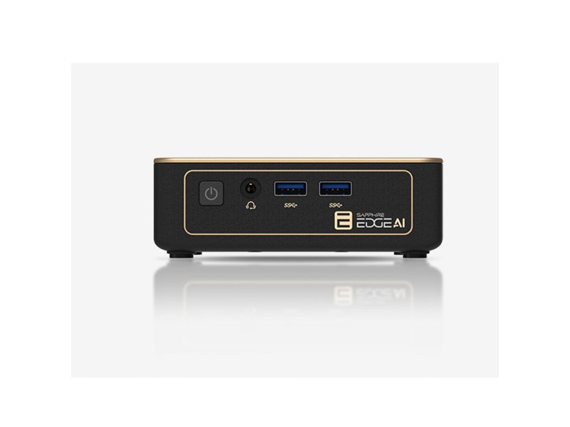 Sapphire EDGE AI 370 Barebone AMD Ryzen AI HX 9 370 AMD Radeon 890 M 4H020-02-40G