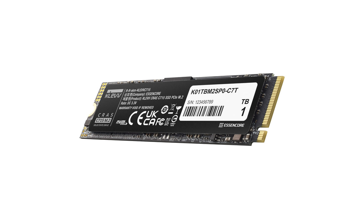 Klevv 1 TB KLEVV C715 - M.2 2280 - PCIe Gen3 NVMe (K01TBM2SP0-C7T)