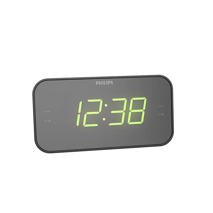 Philips TAR3306/12 FM Radio Alarm Clock with Dual Alarm Times