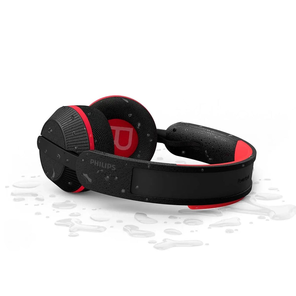 Philips Bluetooth Over-Ear Headphones IP55 Wireless with Microphone (TAA6219BK/00)