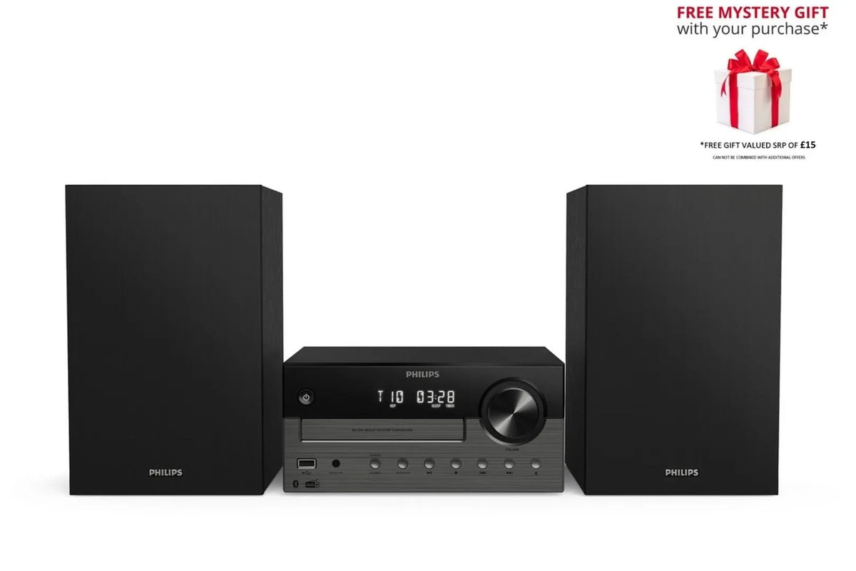 Philips TAM4505M2 - 2-Channel Home Audio Micro System 80W Bluetooth DAB, DAB+, FM (TAM4505M2/12)