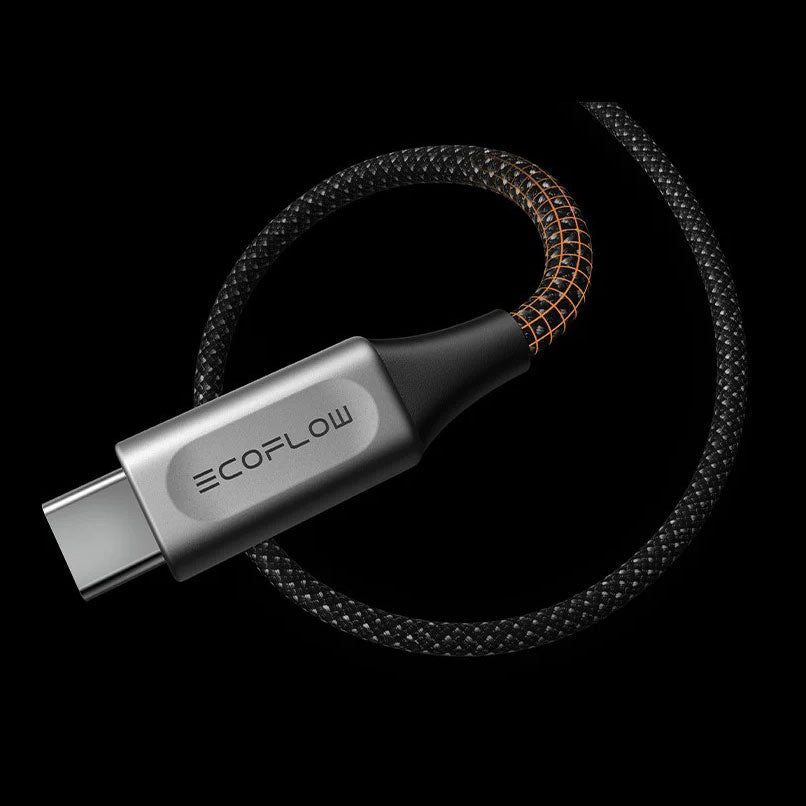 Ecoflow 240W USB-C Cable - Extreme Durability and Fast Charging (EFA-240W-C-C-CABLE-EU)