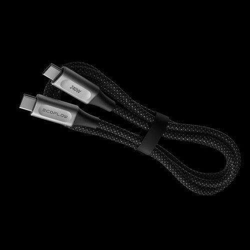 Ecoflow 240W USB-C Cable - Extreme Durability and Fast Charging (EFA-240W-C-C-CABLE-EU)
