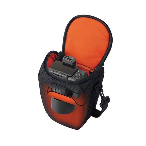 Sony LCS AMB Soft Case for Digital Camera - Black - LCS-AMB.SYH DSLR-A100 A390 A560 A580 SLT-A55 A57 A58 A65 A77 a3000