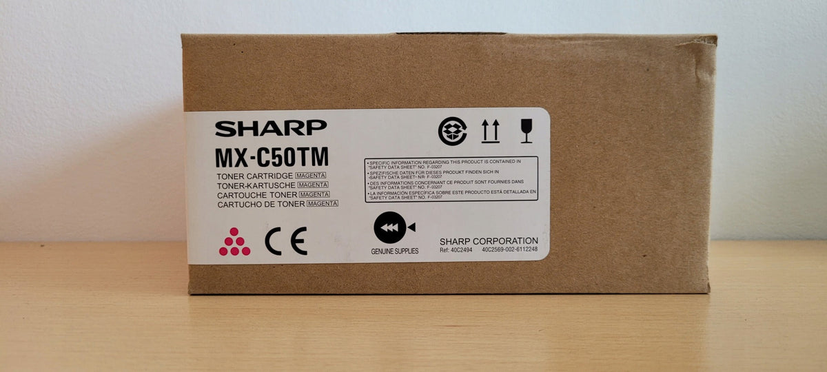 Sharp Toner MXC50TM Magenta - Compatible with MXC50TM