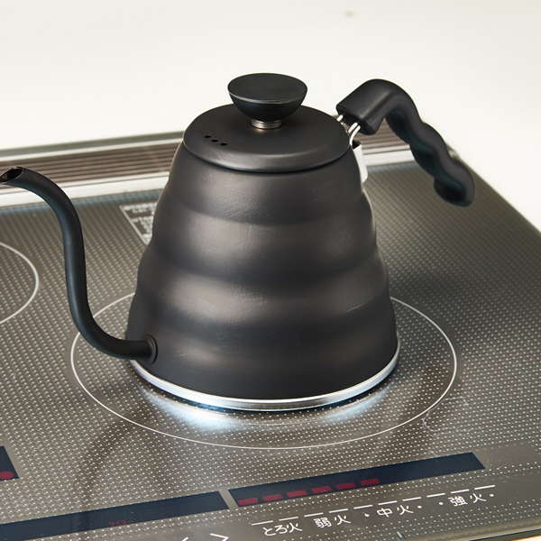 HARIO Gooseneck Kettle 1.2L Stainless Steel Black